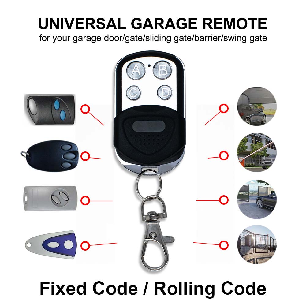 Universal 280-900MHz Garage Do - Bottle Opener Keyring recension och pris