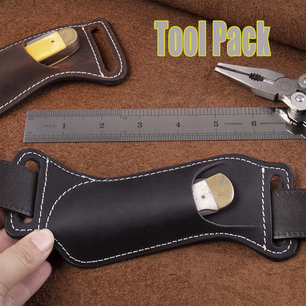 Outdoor Gear Belt Carry EDC Fo - Leather Edc. Carry Pouch recension och pris