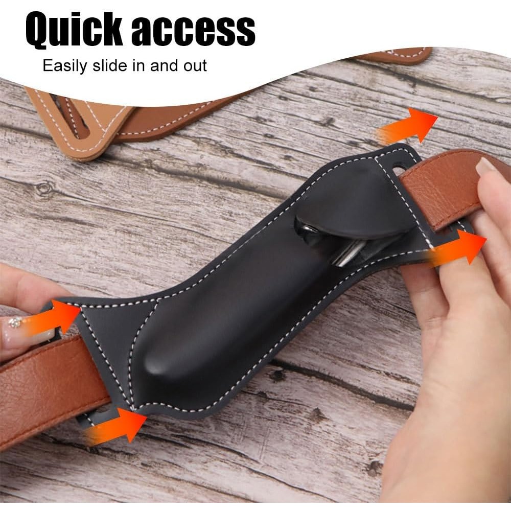 Outdoor Gear Belt Carry EDC Fo - Leather Edc. Carry Pouch recension och pris