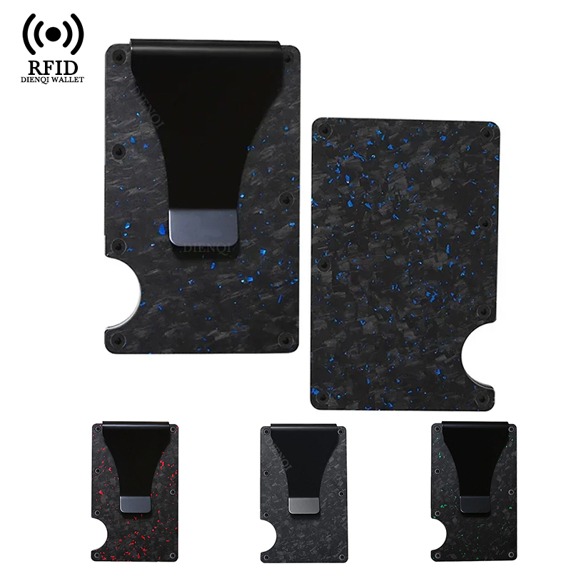 Men's RFID Blocking Wallet Met - Edc Carry Card recension och pris