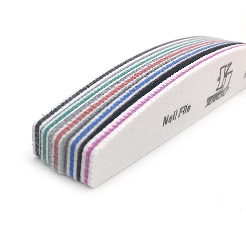 2/5pcs/lot Moon Nail File Mix  - Nail File Titanium recension och pris