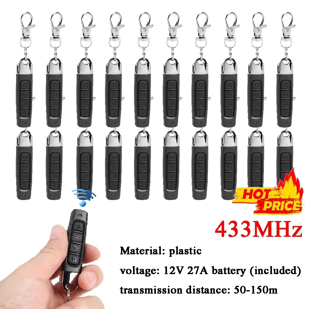 433MHz 4-Button Remote Control - Bottle Opener Keyring recension och pris