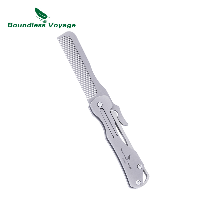 Boundless Voyage Folding Titan - Comb Pocket Titanium recension och pris