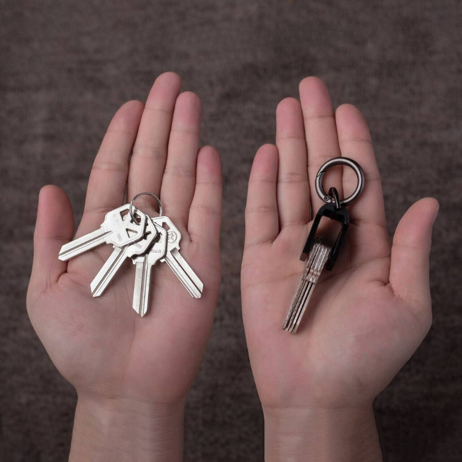 EDC Mini Key Organizer Keychai - Edc Carry Card recension och pris