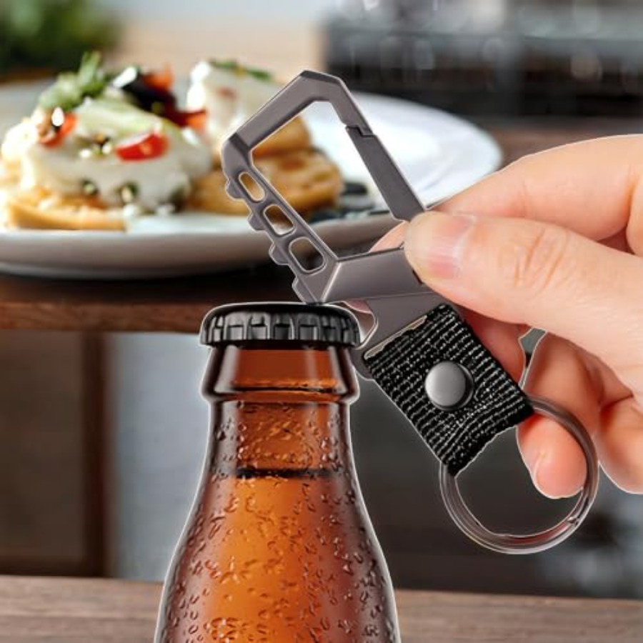 Metal heavy duty key chain car - Bottle Opener Keyring recension och pris