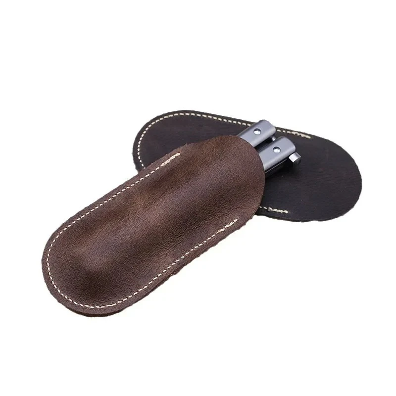 Leather small knife cover carr - Edc Pocket Carry Fixed Blade recension och pris