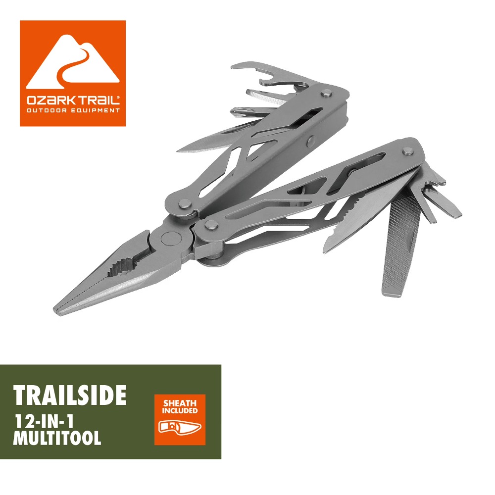 12-in-1 Multi-Tool for Camping - Edc Gear Every Day Carry recension och pris
