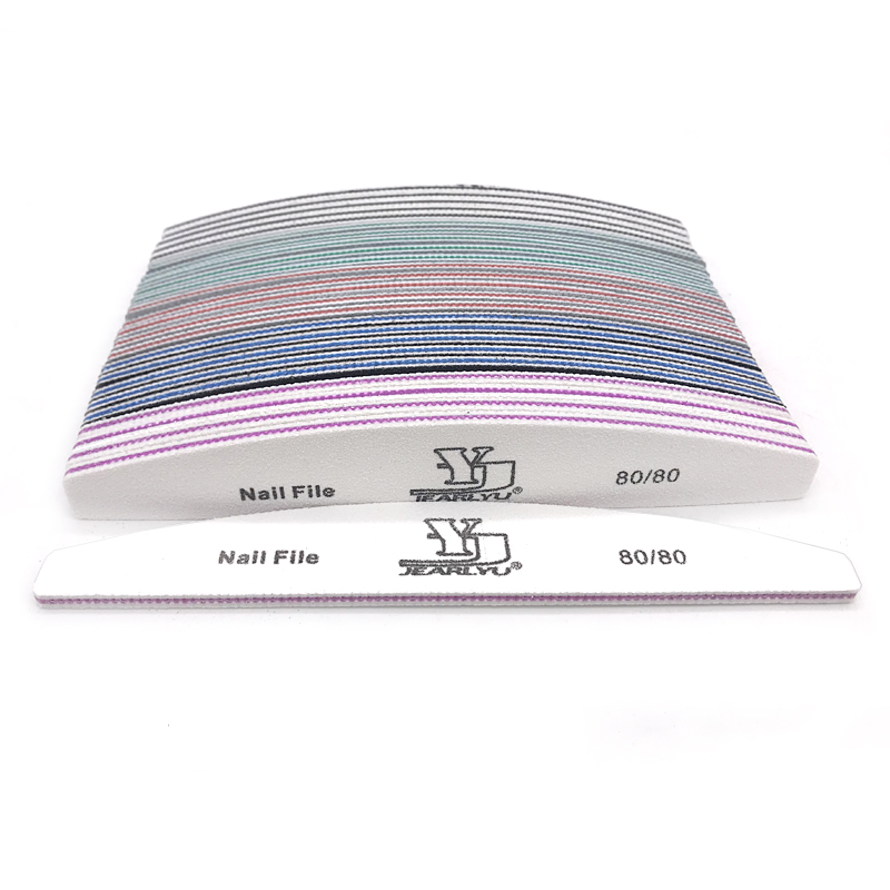5Pcs/Lot Nail File Mix Color L - Nail File Titanium recension och pris