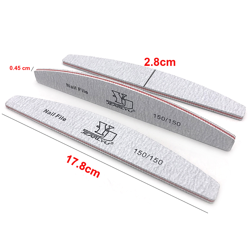 5Pcs/Lot Nail File Mix Color L - Nail File Titanium recension och pris