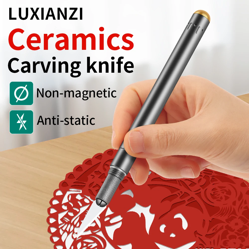 LUXIANZI Ceramics Blade Carvin - Pocket Knife Ceramic recension och pris