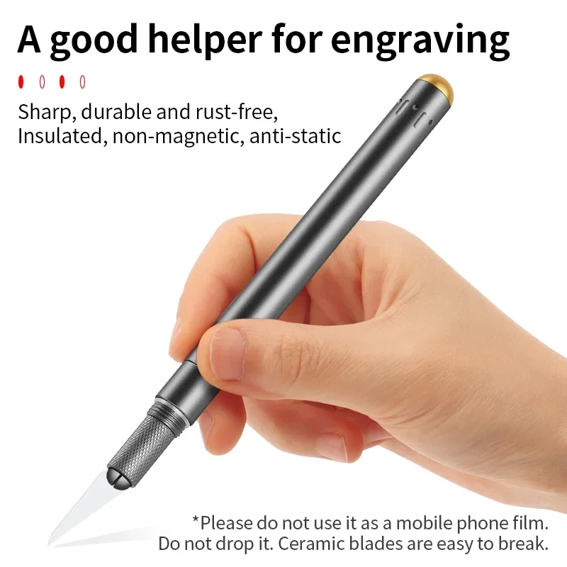 LUXIANZI Ceramics Blade Carvin - Pocket Knife Ceramic recension och pris