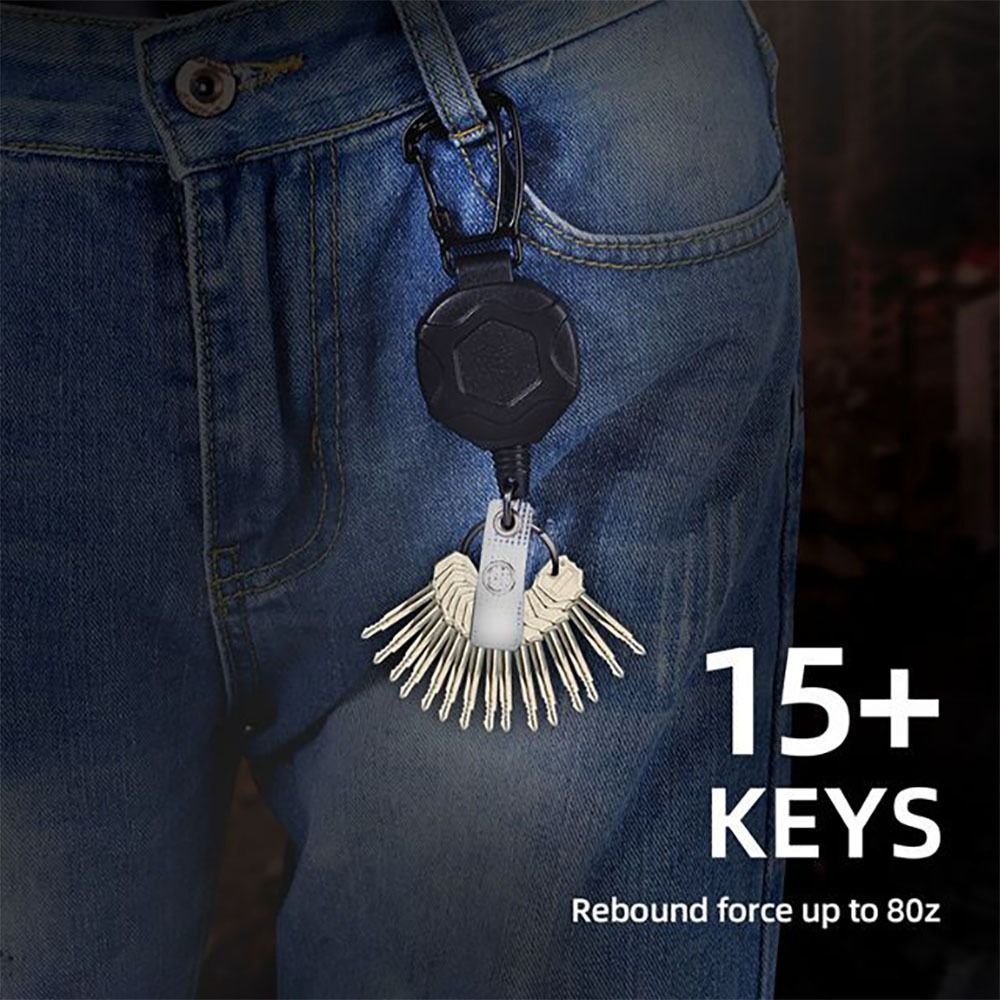 Retractable Badge Holder Heavy - Edc Carry Card recension och pris