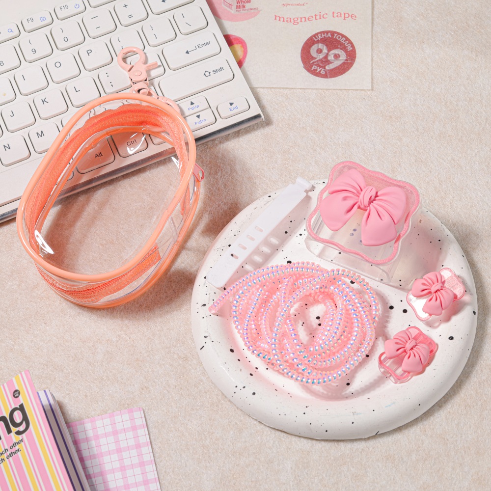 Storage Pouch Keychain Bag+Sle - Cable Winder Keychain recension och pris