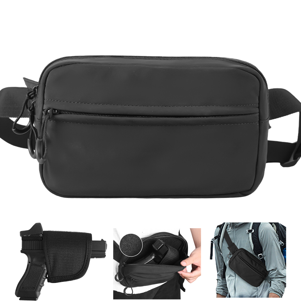 Tactical Crossbody Bag Pistol  - Edc Carry Fanny Pack recension och pris