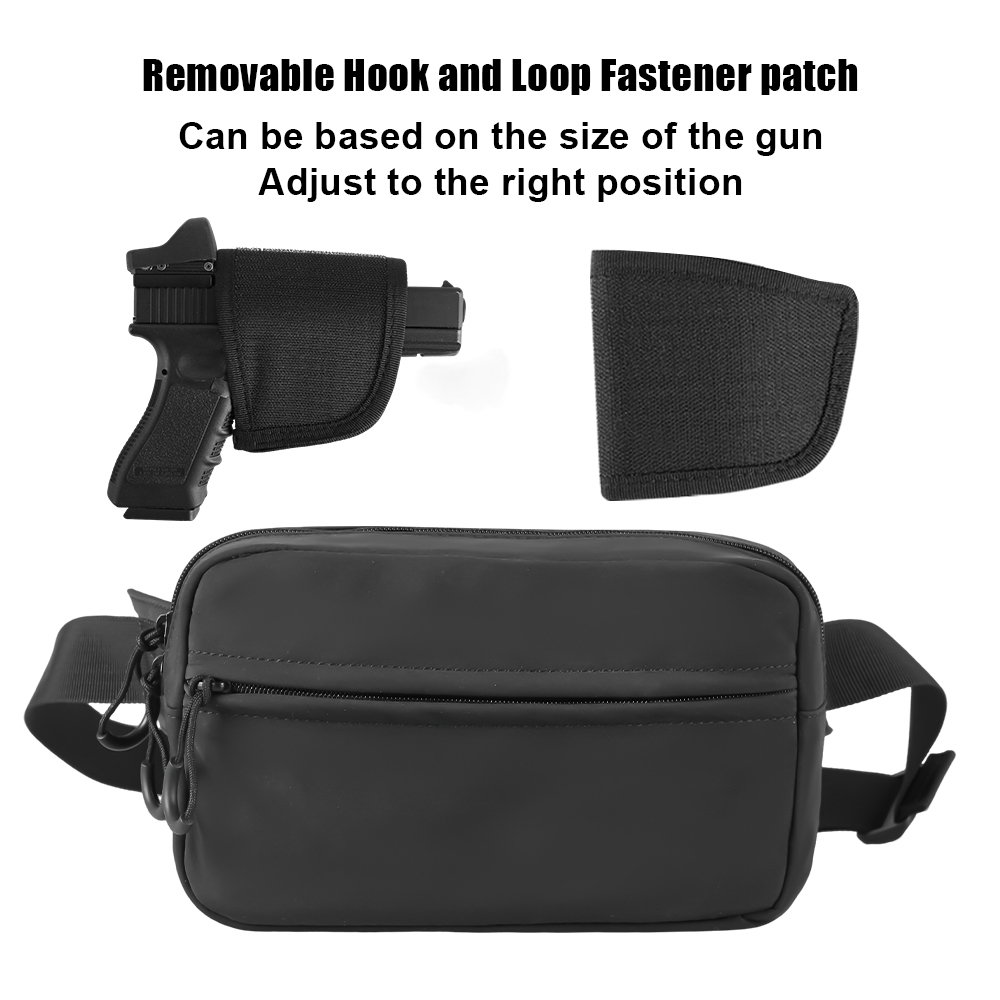 Tactical Crossbody Bag Pistol  - Edc Carry Fanny Pack recension och pris