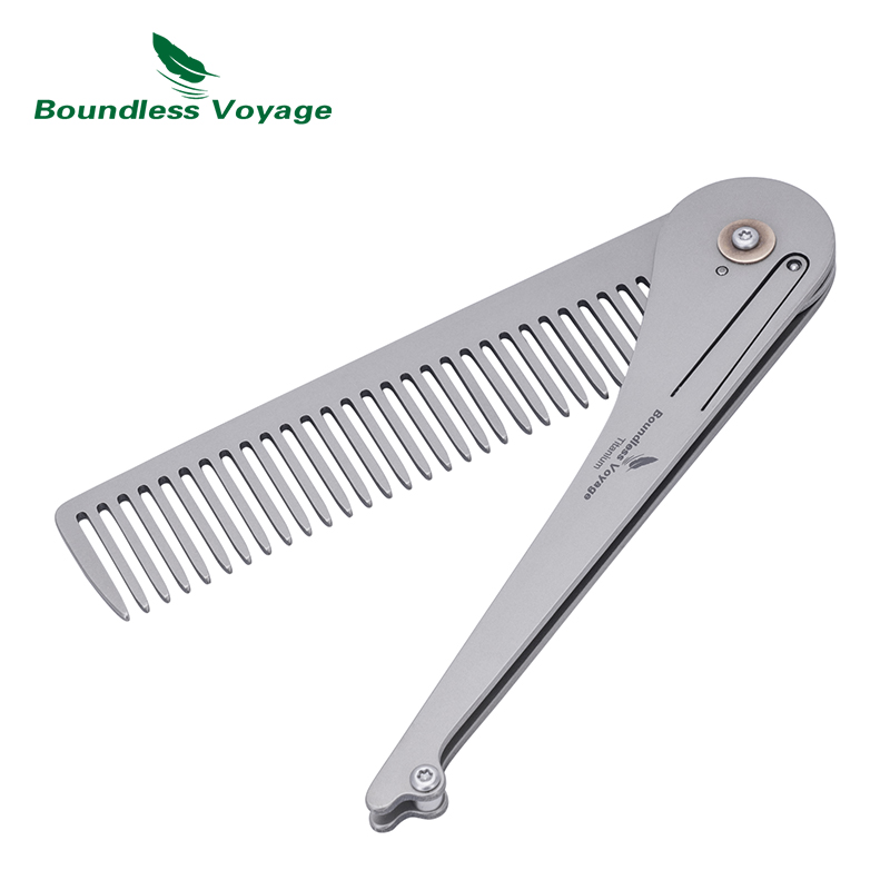 Boundless Voyage Titanium Fold - Comb Pocket Titanium recension och pris