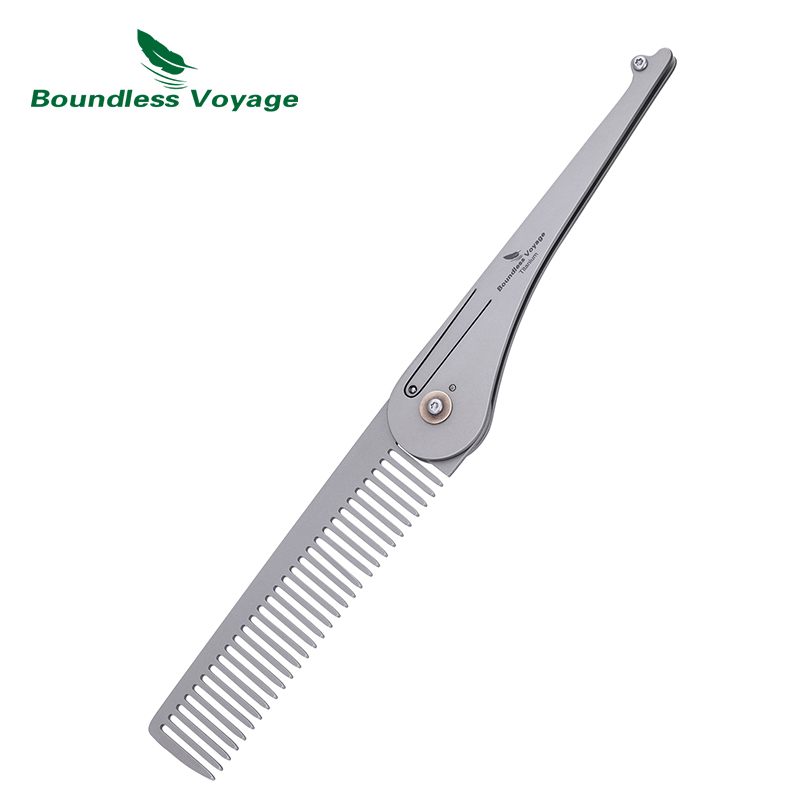 Boundless Voyage Titanium Fold - Comb Pocket Titanium recension och pris