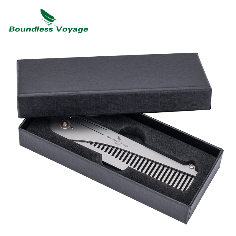 Boundless Voyage Titanium Fold - Comb Pocket Titanium recension och pris