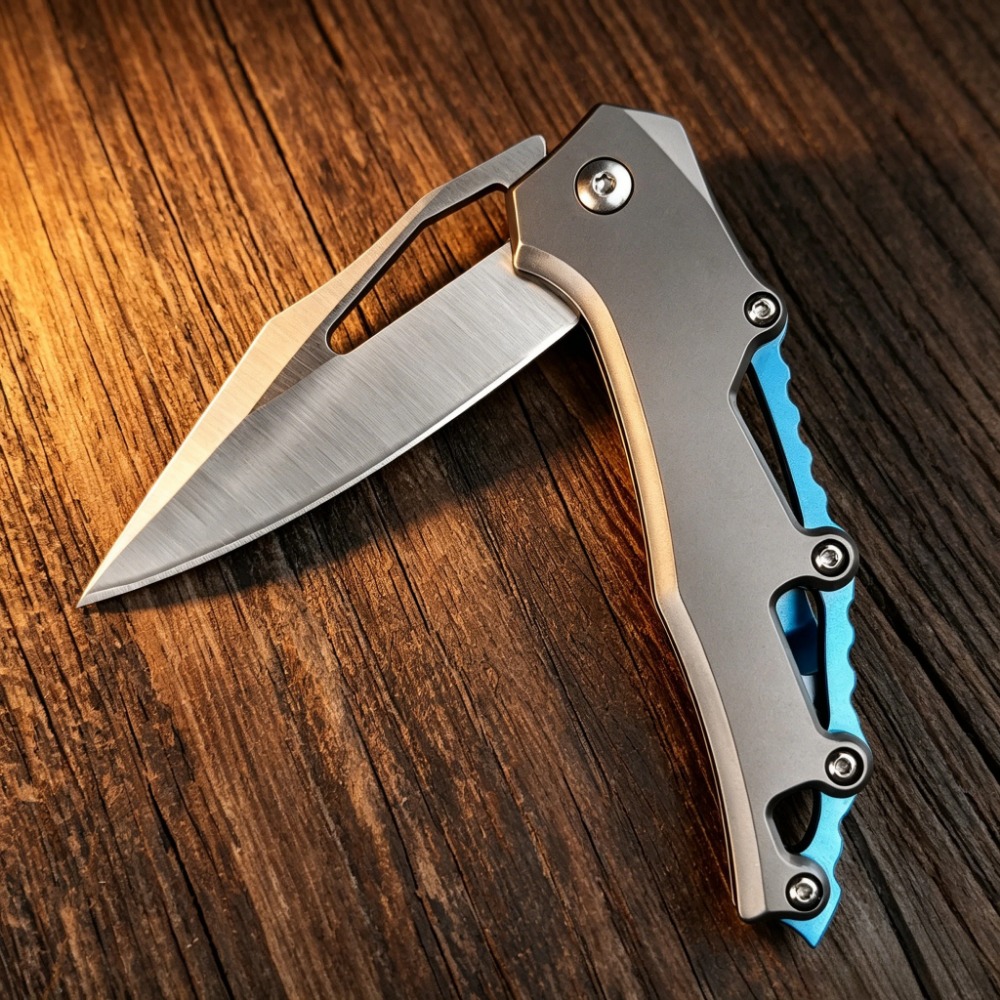 Compact EDC Folding Knife D2 S - Edc Concealed Carry Knife recension och pris