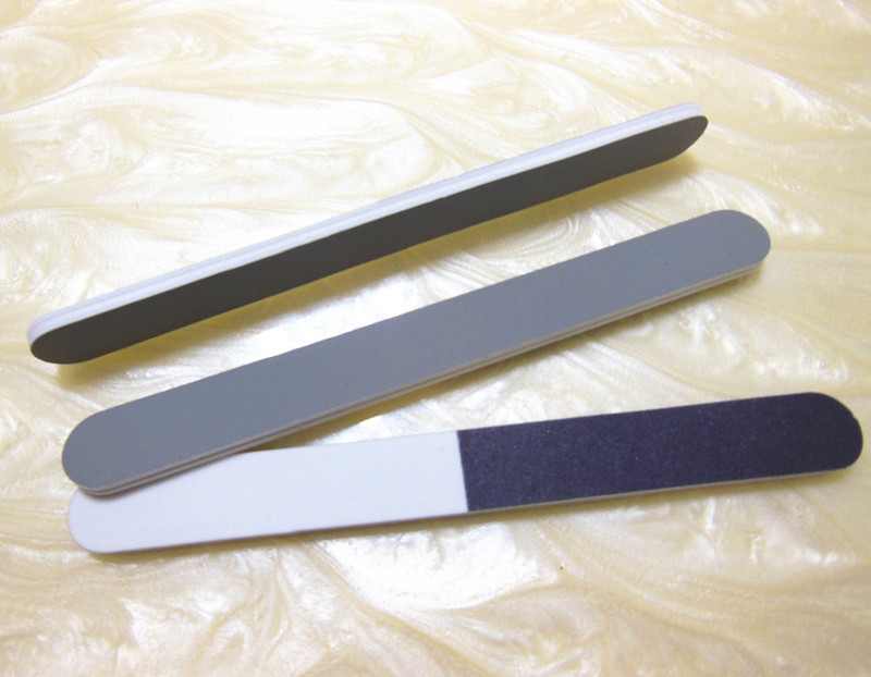20 Pcs/Lot 3 Step Polishing Fi - Nail File Titanium recension och pris