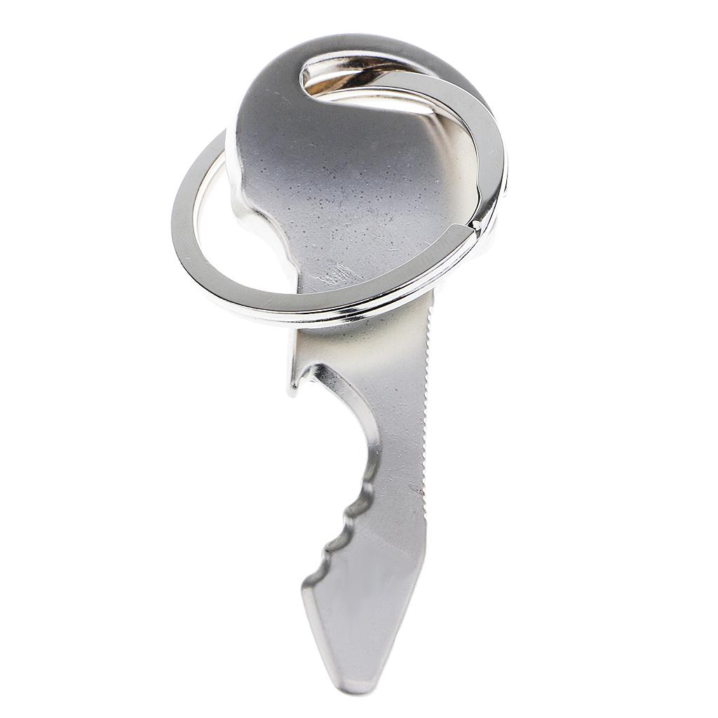 Metal Key Ring Punk Skull Keyc - Bottle Opener Keyring recension och pris