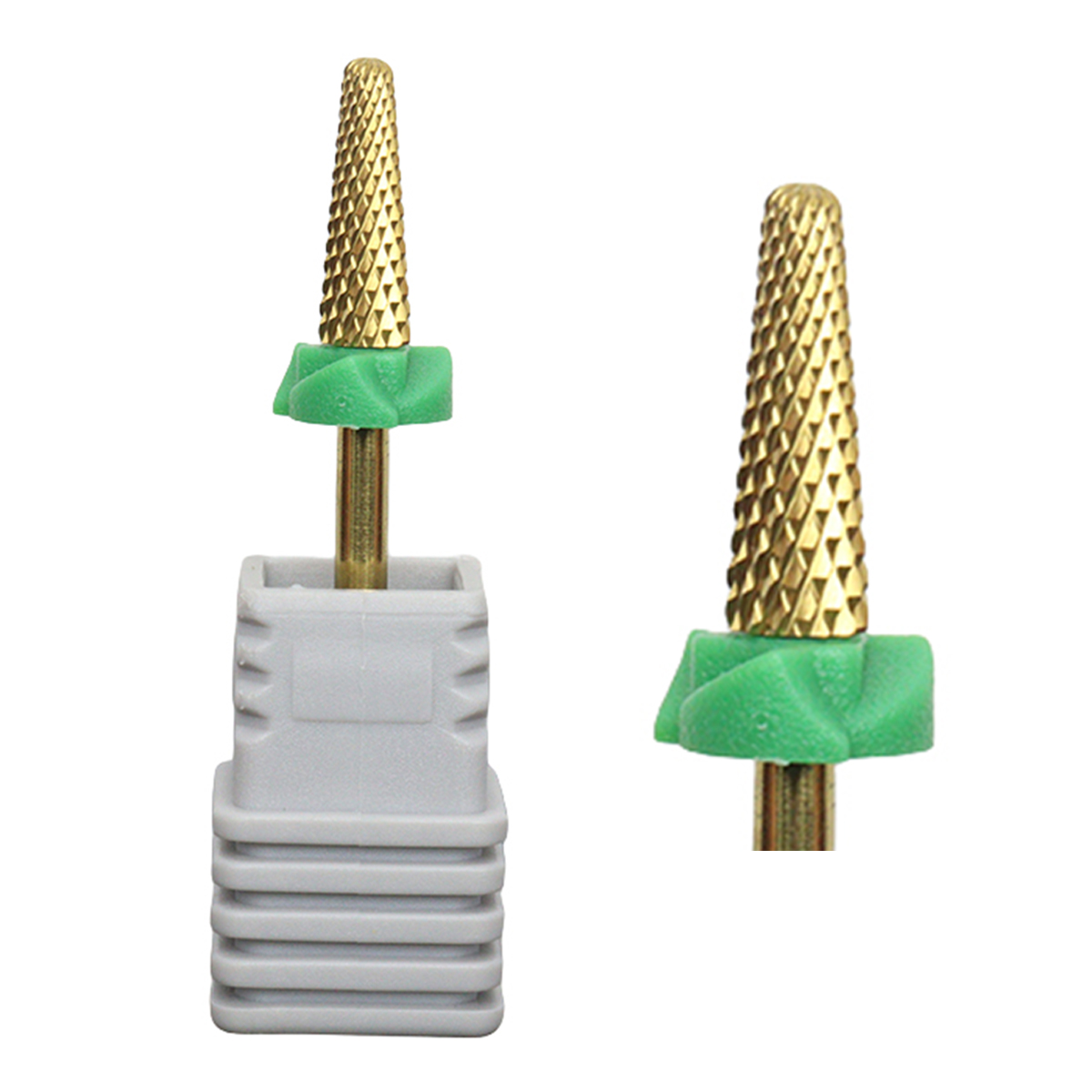 1Pcs Titanium Coated Tungsten  - Nail File Titanium recension och pris