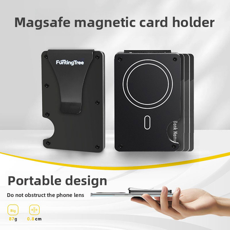 Compatible with MagSafe Wallet - Money Clip Magnetic recension och pris