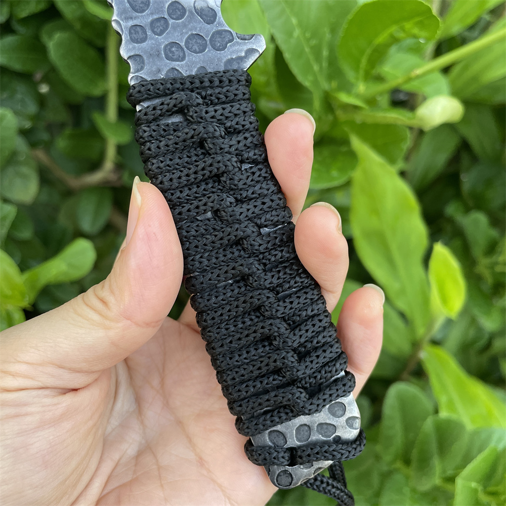 Forged 8cr13mov Blade Pocket k - Edc Pocket Carry Fixed Blade recension och pris