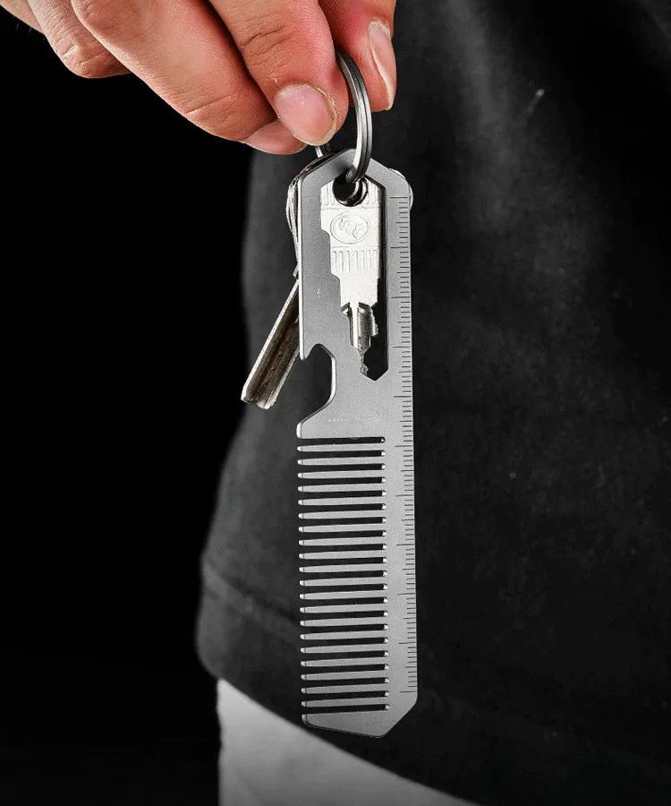 FEGVE Titanium Anti Static Com - Comb Pocket Titanium recension och pris
