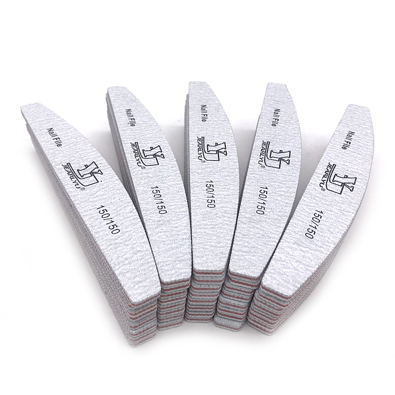 50 pcs/lot Professional Nail F - Nail File Titanium recension och pris