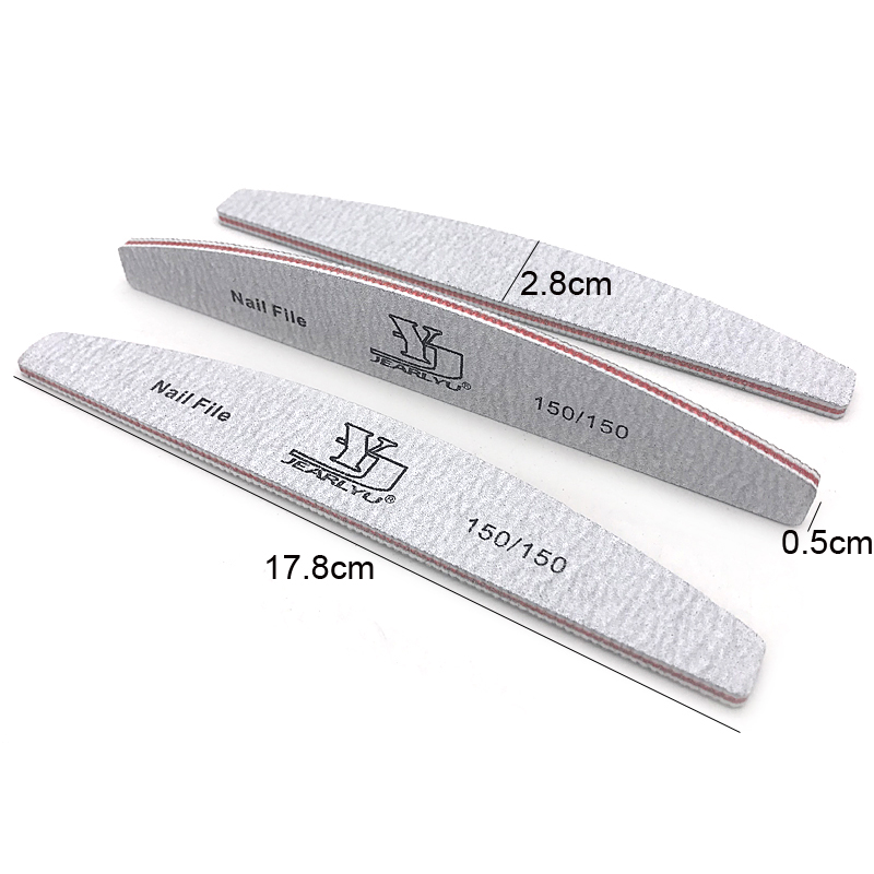 50 pcs/lot Professional Nail F - Nail File Titanium recension och pris