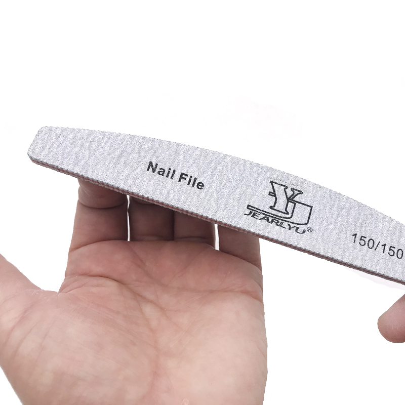 50 pcs/lot Professional Nail F - Nail File Titanium recension och pris
