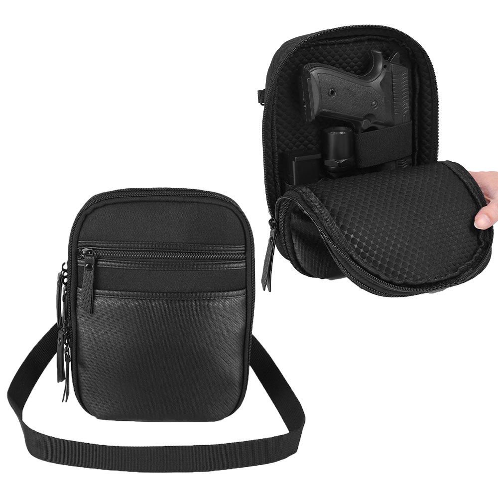 Tactical Gun Bag Concealed Car - Edc Carry Handgun recension och pris