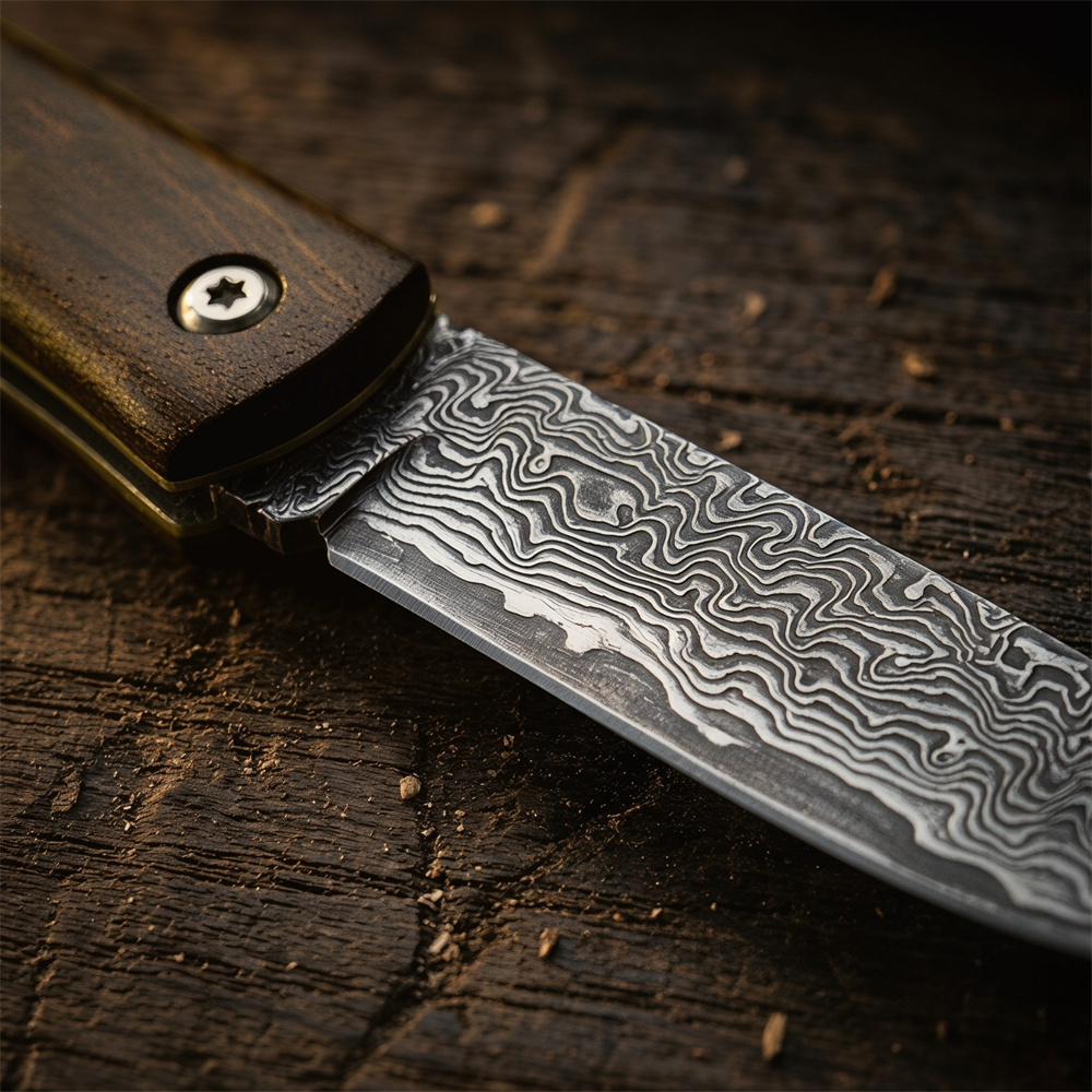 Compact Outdoor Survival Damas - Edc Pocket Carry Fixed Blade recension och pris