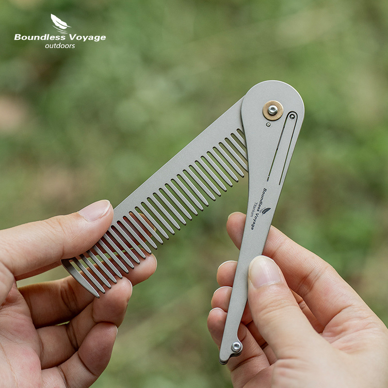 Pure Titanium Hair Comb, Ultra - Comb Pocket Titanium recension och pris