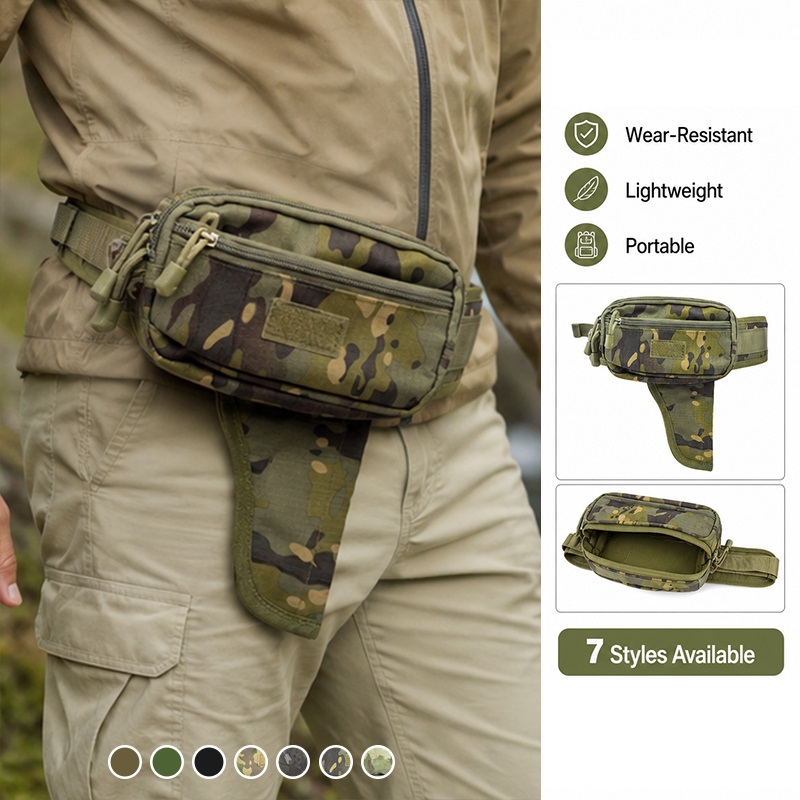 Multifunctional Waist Bag Nylo - Edc Carry Fanny Pack recension och pris