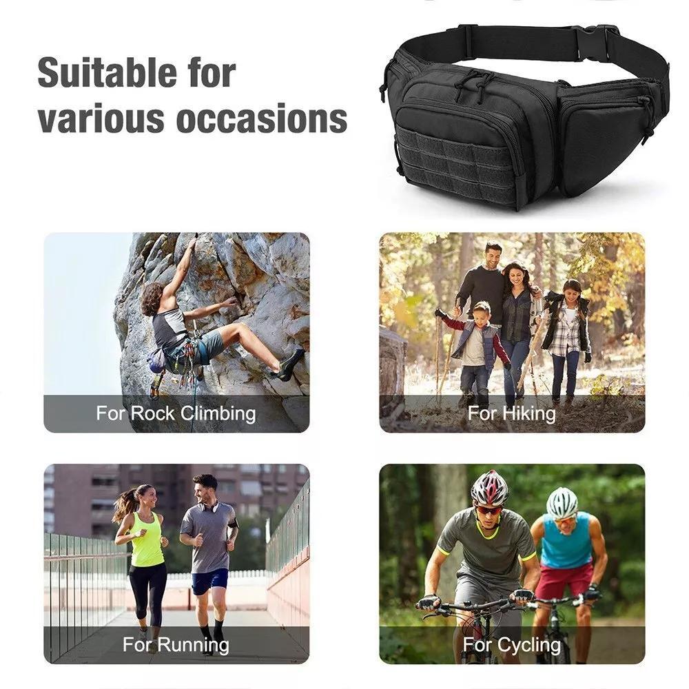 Tactical Fanny Pack for Men Co - Edc Carry Fanny Pack recension och pris