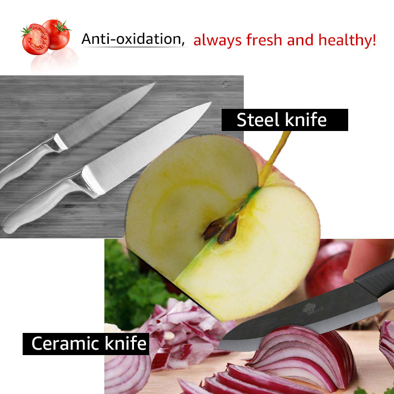 Ceramic Knife Kitchen Knives 3 - Pocket Knife Ceramic recension och pris