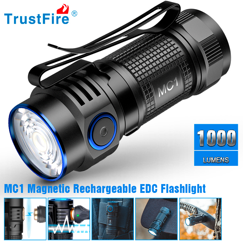 Trustfire MC1 Usb Rechargeable - Edc Every Day Carry おもちゃ recension och pris