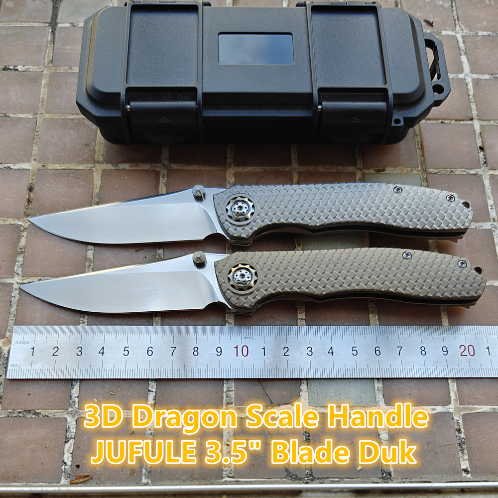 JUFULE New DUK Dragon Scale Co - Pocket Knife Ceramic recension och pris